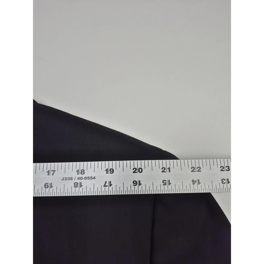 Roberto Zanieri Tuxedo Suit Mens 44 Long Black Wool 2 Piece 38x34 Italy NWT FLAW